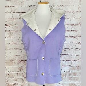 Jones New York Lavender Sleeveless Vest